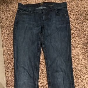 All 7 for mankind straight leg jeans
